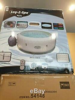 Lay-Z-Spa Paris Hot Tub With LED System 4-6 PERSON