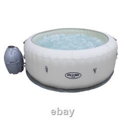 Lay-Z-Spa Paris Inflatable Hot Tub 4/6 Person LED Lights & AirJet System