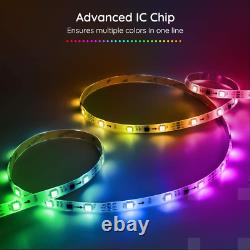Led Lights Strip Remote Light Wifi Bar Flexible Room Color Waterproof Changing