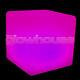 Light Up Led Colour Changing Cube Stool Seat Chair Illuminated Rechargeable Glow
