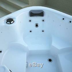 Luxury outdoor whirlpool Hot Tub With Heater Ozone LED For 4 Persons Spa Pool