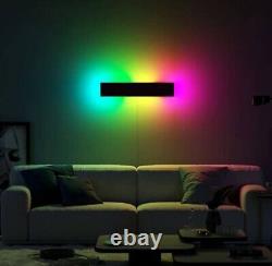 Modern Colour RGB Minimalist LED Wall Lamp Mood lighting RGB wall light