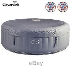 Monte Carlo 6 Person Hot Tub with CleverLink App & LED Lights-End June Del