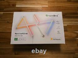 Nanoleaf Lines 60° Starter Kit, 9 Smart LED Bars-WiFi Color Changing Wall Lights