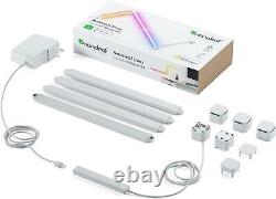 Nanoleaf Lines 90° Starter Kit, 4 Smart LED Bars-WiFi Color Changing Wall Lights