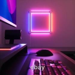 Nanoleaf Lines 90° Starter Kit, 4 Smart LED Bars-WiFi Color Changing Wall Lights