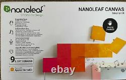Nanoleaf NL29-0002SW-9PK Square Shaped LED Light Panels 9 pcs Multicolour