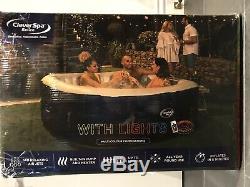 New Clever Spa Belize 6 Person Hot Tub & LED Lights Lay Z Spa NEXT DAY DELIVERY