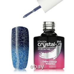 New Crystal-G, Thermal Colours Change TH-23 UV / LED Gel Nail Polish, UK Brand