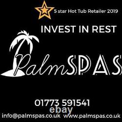 New Palm Spas Tropic Luxury Hot Tub Spa 7 Seat American Balboa Music 32amp Leds