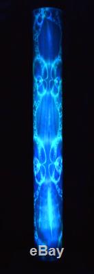 Obelights Floor Lounge Tube Lamp 1m Tall Colour Changing Bulb & Remote, Design 7