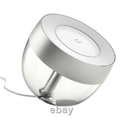 Philips Hue Iris Table Lamp (Silver Limited Edition) White and Colour Ambiance