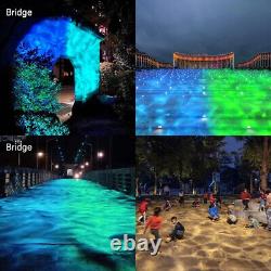 Powerful led dynamic changing color water wave ripple projector Led St