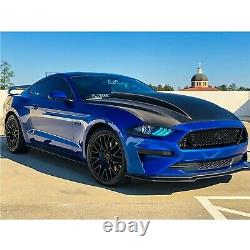 RGBWA LED Multi-Color Changing Headlight Accent DRL Set For 2018-19 Ford Mustang