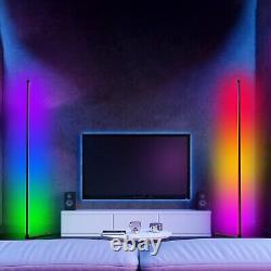 RGBW Colour Changing LED Floor Light Minimalist Mood Lamp Corner Stand 150cmTall