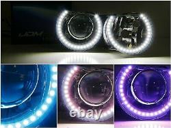 RGBW Multi-Color LED Angel Eyes Halo Rings For BMW E36 E46 E38 E39 3 5 7 Series