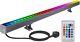 Rgbw Wall Washer Light Bar, 108w Rgb Color Changing Led Flood Lights Fixture Wi