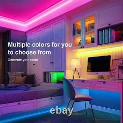 RGB 5050 LED Strip Lights Color Changing Smart Lighting with Wifi & Bluetooth