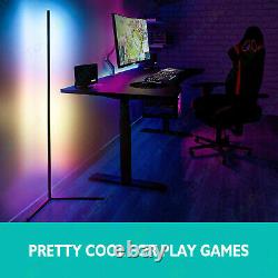 RGB Corner Floor Lamp Modern Colour Minimalist LED Standing Light Mood Lighting