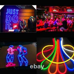 RGB LED Neon Flex AC 220V Flat 12x20mm Wireless Bluetooth App IP67 RGB LED Flex