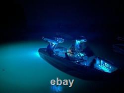 Rgb Quasar Color Changing Led Boat Drain Plug Light Underwater Transom Led