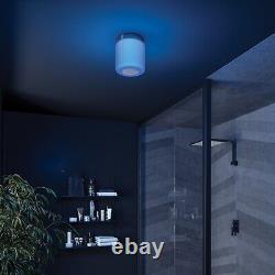 Rhythm Colour Changing Bathroom Bluetooth Music Ceiling Light 230mm