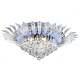 Searchlight Crystoria Colour Changing Crystal Semi Flush Ceiling Light 8215-5cc