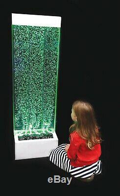 Sensory Autism Floorstanding Water Bubble Wall/Panel Colour Changing LED Lights