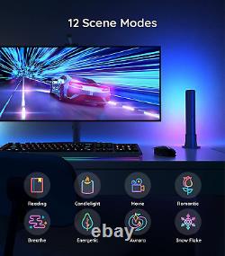 Smart LED Light Bars Modes Play Backlights with Camera for 27-45 Inch Gaming PC