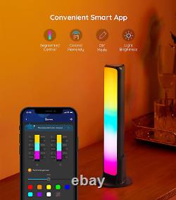 Smart Light Bars, RGBICWW Smart LED Lights with 12 Scene Modes and Music Modes
