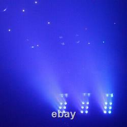 Smoke Bubble Machine Colour Changing LED Lights DMX Fog DJ Disco + Fog Fluid