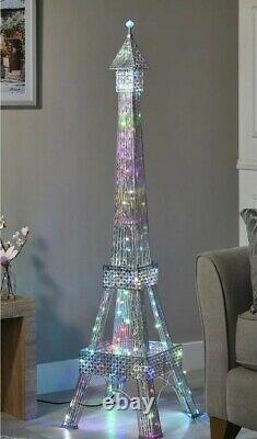 Stunning 146cm Eiffel Tower Floor Lamp 112 colour-changing LED LAMP