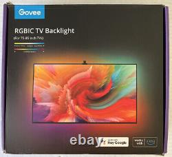 TV LED Backlights for 75-85 Inch Tvs, 16.4Ft RGBIC Wifi Dreamview T1 TV Backligh