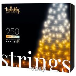 TwinklyT 20 Meter 250 AWW Gold Edition Fairy Light Smart String
