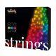 Twinkly 600 Led Multicolor String Lights Holiday Home Decor With Black Wire Bnib