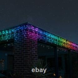 Twinkly Gen II (2) Smart App Controlled Icicle LED Christmas Lights In/Outdoor