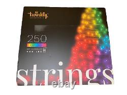 Twinkly Smart RGB LED 250 Wifi/app Controlled Christmas String Lights 2nd Gen