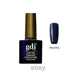 UK, gdi Nails Classic Range F28- NAVY GLORY UV/LED Soak Off Gel Nail Polish