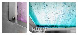 Wall Mounted Picture Frame Bubble Water Feature Fountain Contemporary Indoor