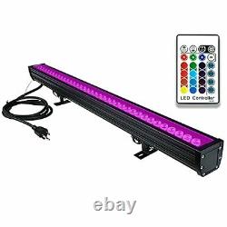 Wall Washer LED Lights 108W RGBW Color Changing LED Strip Lights with RF Remo