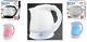 White Colour Changing Led Cordless Electric Kettle 1.8l 2000w