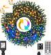 Xunxmas Color Changing Christmas String Lights Indoor Outdoor 11 Modes, 800 Led